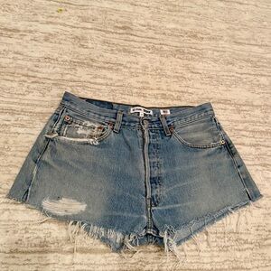 RE/DONE x Levi’s Cut off Shorts